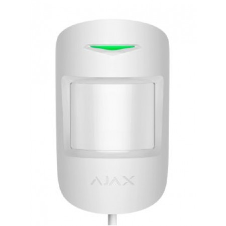 Ajax MotionProtect Plus Fibra white Дротовий сповіщувач руху